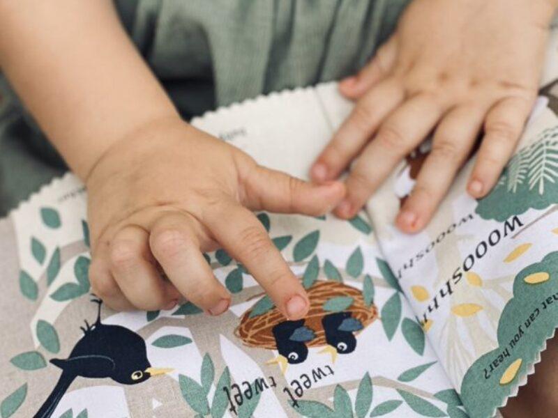 Woodland Hush Rag Book 2