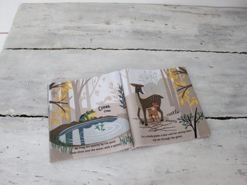 Woodland Hush Rag Book 5