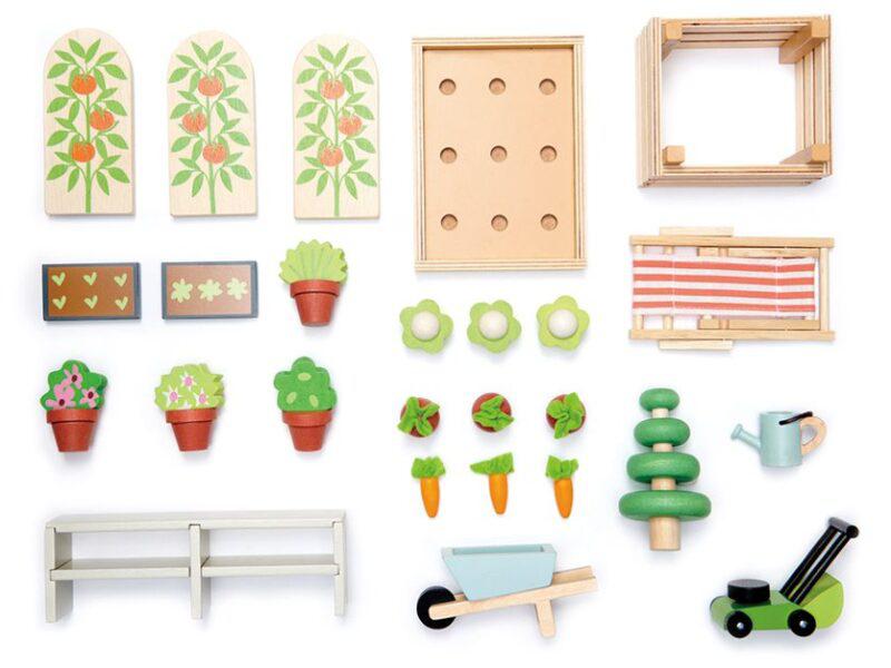 Greenhouse and garden set 3