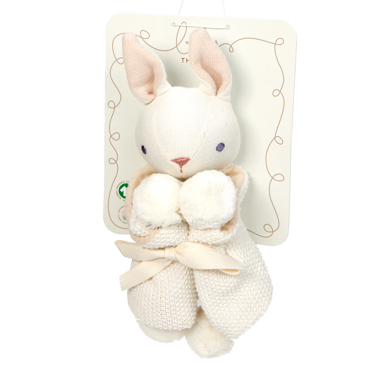 Baby Threads Bunny Organic Comfoter set 4