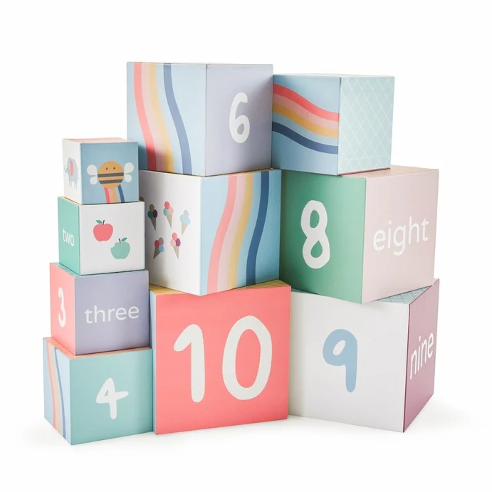 Giant stacking cubes 1