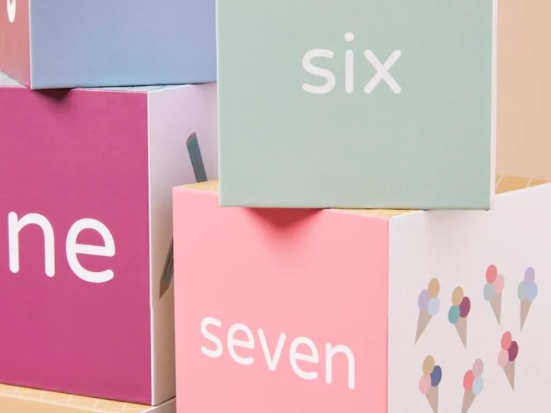 Giant stacking cubes 3