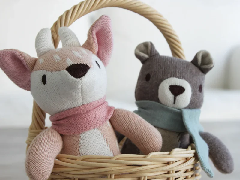Knitted animals x 3 3