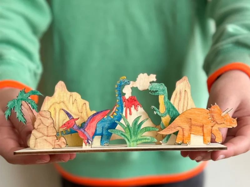 MYO Dinosaur Scene