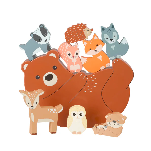 Woodland animal balancing 1