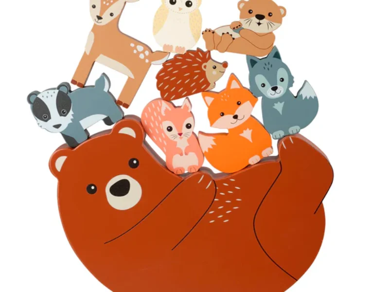 Woodland animal balancing 3